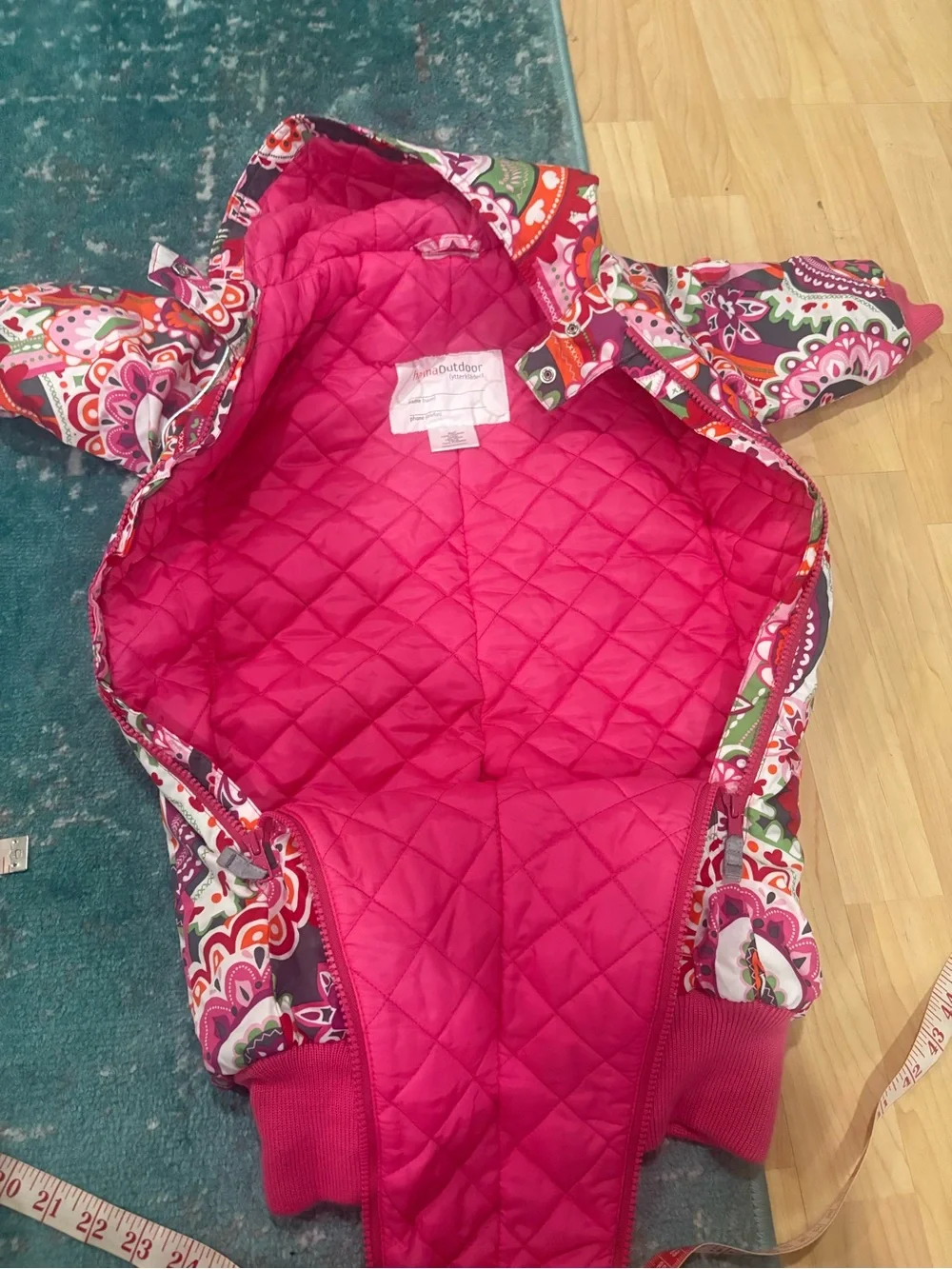 Hanna Andersson Size 80 US 18-24month Bunting Snowsuit Please read: Tag removed